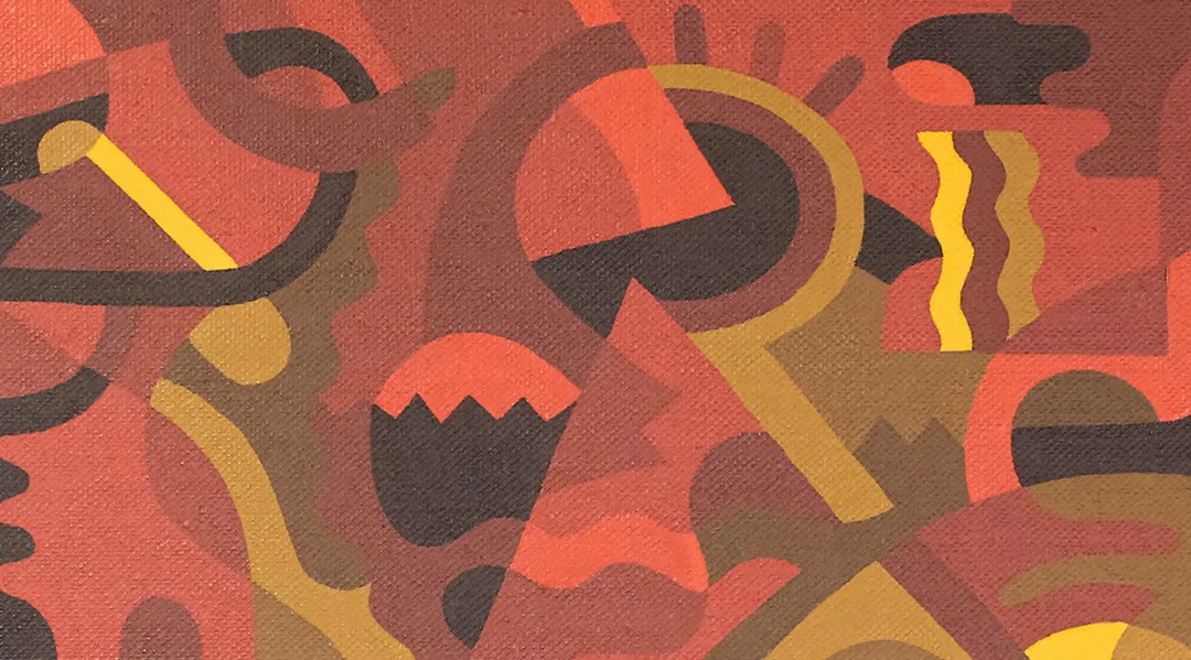 Vignette de la série de toile géométrique