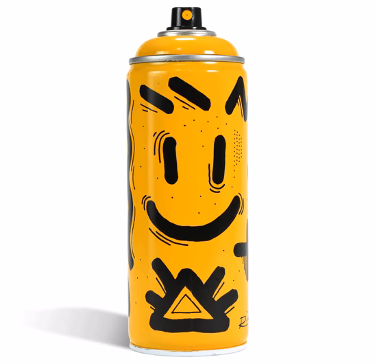 Bombe de peinture customisée